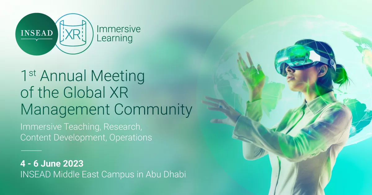 1st Annual Meeting of the Global XR Management Community